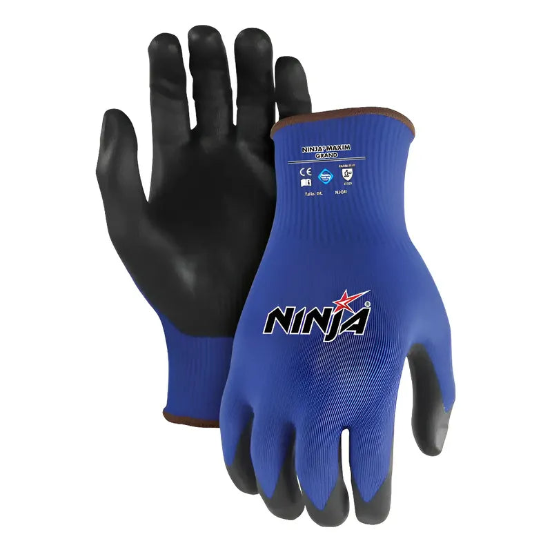 Guantes Seguridad Precision Agarre Y Protección Anticorte Azul L