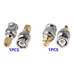 Set 14 Adaptadores Conectores Wifi Antena Rf Sma Bnc Pl259
