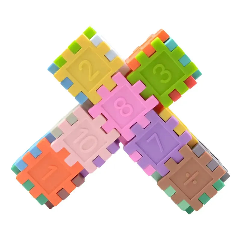 Puzzles De Silicona Rompecabeza Estimulacion Bebes Y Niños