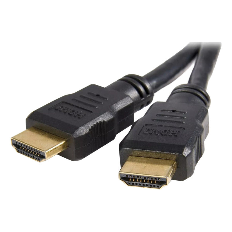 Cable Hdmi Corto Macho A Macho 30 Cm Plano Flat - Full Hd 4k
