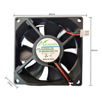Ventilador Fan Cooler Acp8025-24s Dc24v 0.20a 80x80x25mm