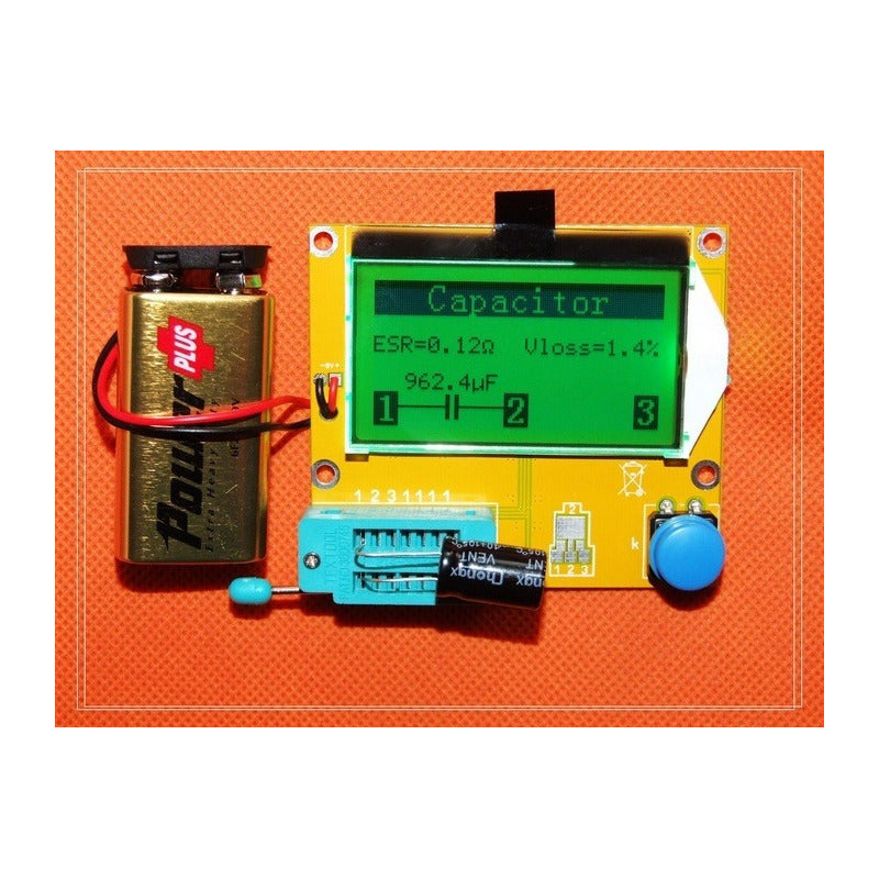 Tester Transistores Mega328 Diodo Triodo Esr Mosfet Pnp Npn