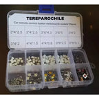 Kit 250 Pulsadores Switch Micro Pulsadores Boton Tactil Push