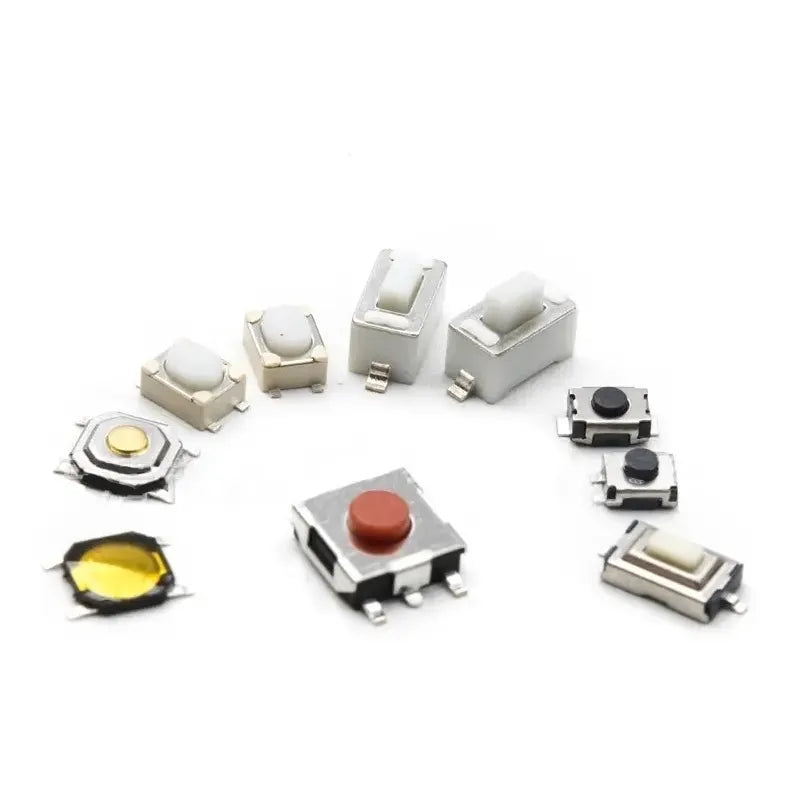 Kit 250 Pulsadores Switch Micro Pulsadores Boton Tactil Push