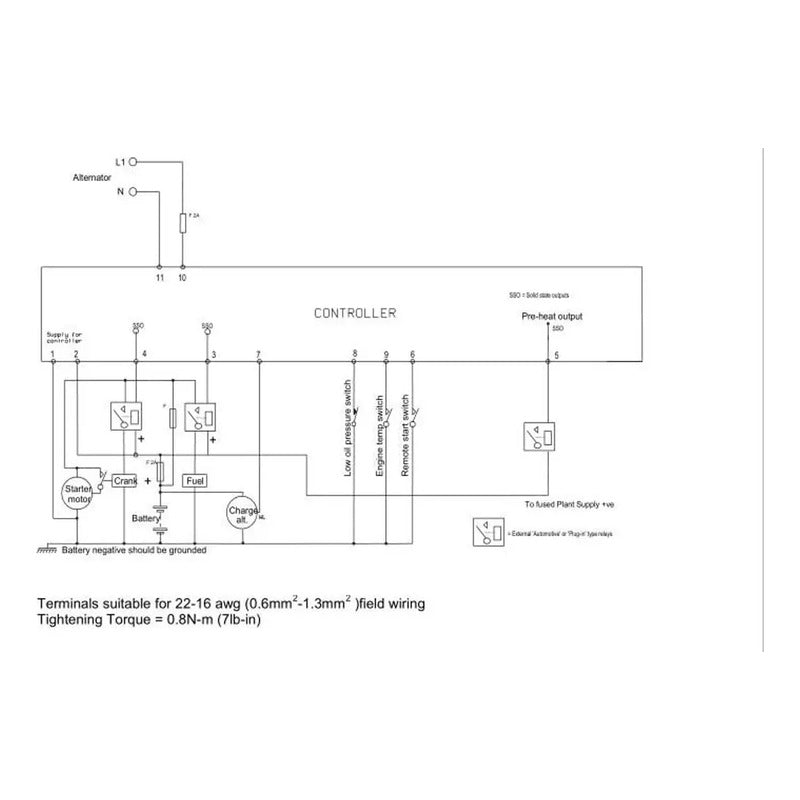 Modulo De Control Genset Generador 702as 702 Dse702as 702 K