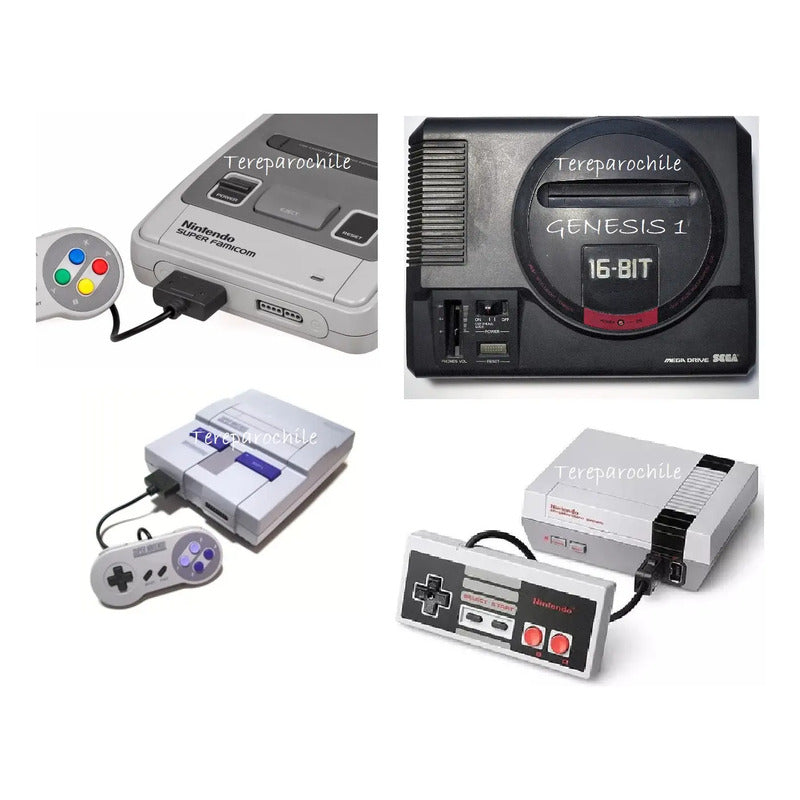 Adaptador Para Nintendo Supernintendo Sega Genesis Snes Nes