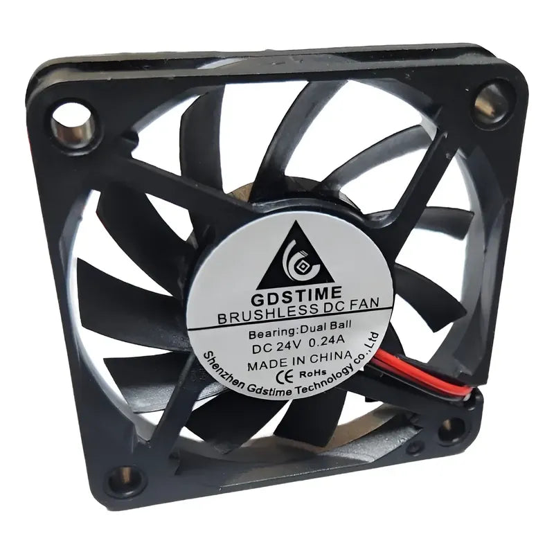 Ventilador Fan Cooler 60x10mm 24v 0.24a 6cm 6010