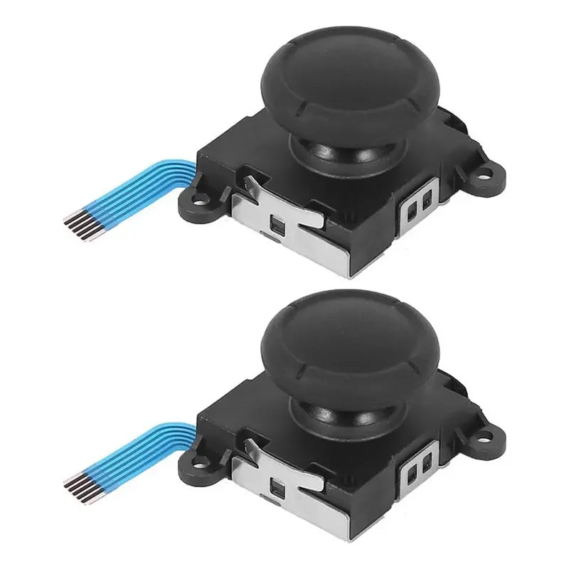 X2 Repuesto Analogo Joy-con Stick Para Nintendo Switch Negro