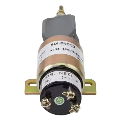 Valvula Solenoide 12v 3 Conectores Actuador Parada Generador