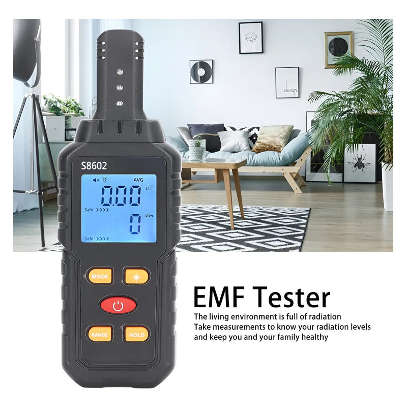 Tester Medidor Radiacion Campo Electromagnetico Dosimetro
