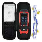 Termómetro Digital 4 Canales Tereparochile Termopar Tipo K/j Alarma Usb