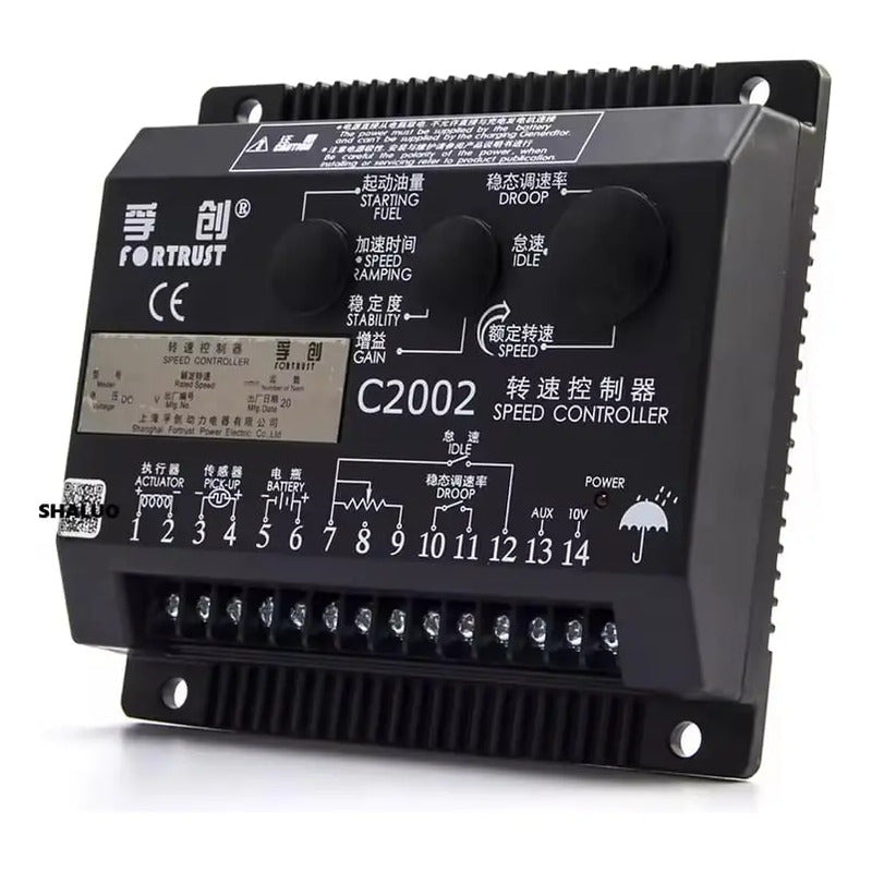 Regulador Control O Gobernador Velocidad Motor Avr C2002 24v