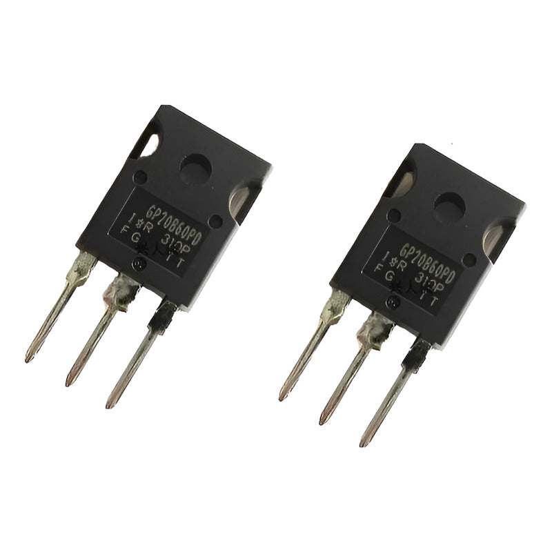 2x Igbt Gp20b60pd Irgp20b60pd 20b60 Irgp20b60 Gp20b60 600v