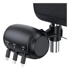 Cargador Celular Usb-c Auto Para iPhone Android Uber Taxi Negro