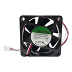 Ventilador Fan 60x60x15mm 24v 1.28w Kd2406phb2 3pin Negro Negro
