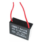 Capacitor Condensador Cbb61 4uf 450vac 4 Uf Motor Ventilador