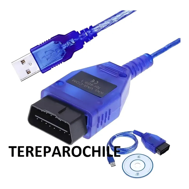 Escaner Vag-com Kkl 409.1 Obd2 Usb Scanner Vw Seat Audi