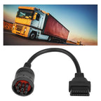 Adaptador Obdii 16 Pin 9 Pin J1939 Deutch Camion Obd2