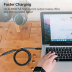Cable Usb-c 3.1 Gen2 3m 10gbps Pd 100w 4k 60hz Negro Tereparochile