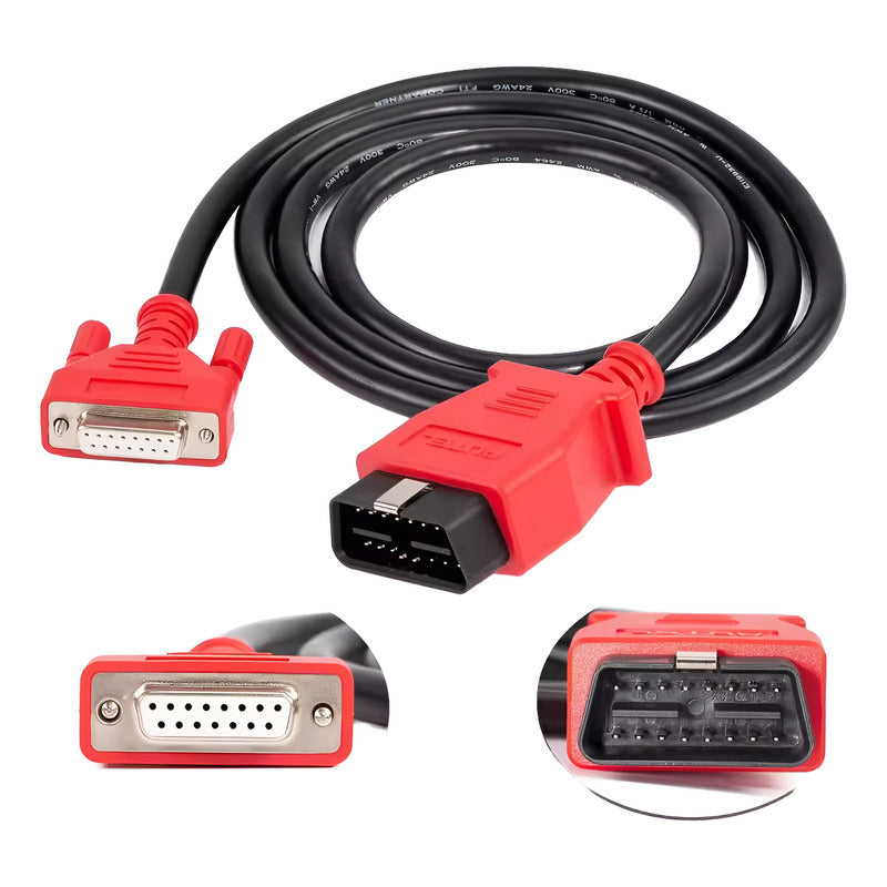 Cable Para Scanner Obdii Autel Maxicom 15 Pin Mk808 Mx808