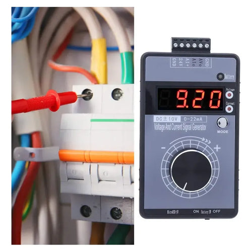010v 022ma Generador De Señal De Corriente De Voltaje Digital, Generador De Señal Portátil Transmisor Simulador Analógico De Corriente De Voltaje
