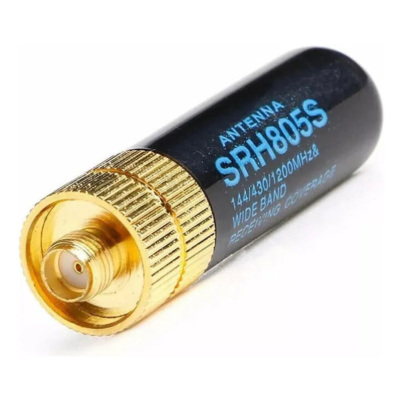 Antena Stubby Srh805s Sma-f Para Baofeng Kenwood Puxing 5cm
