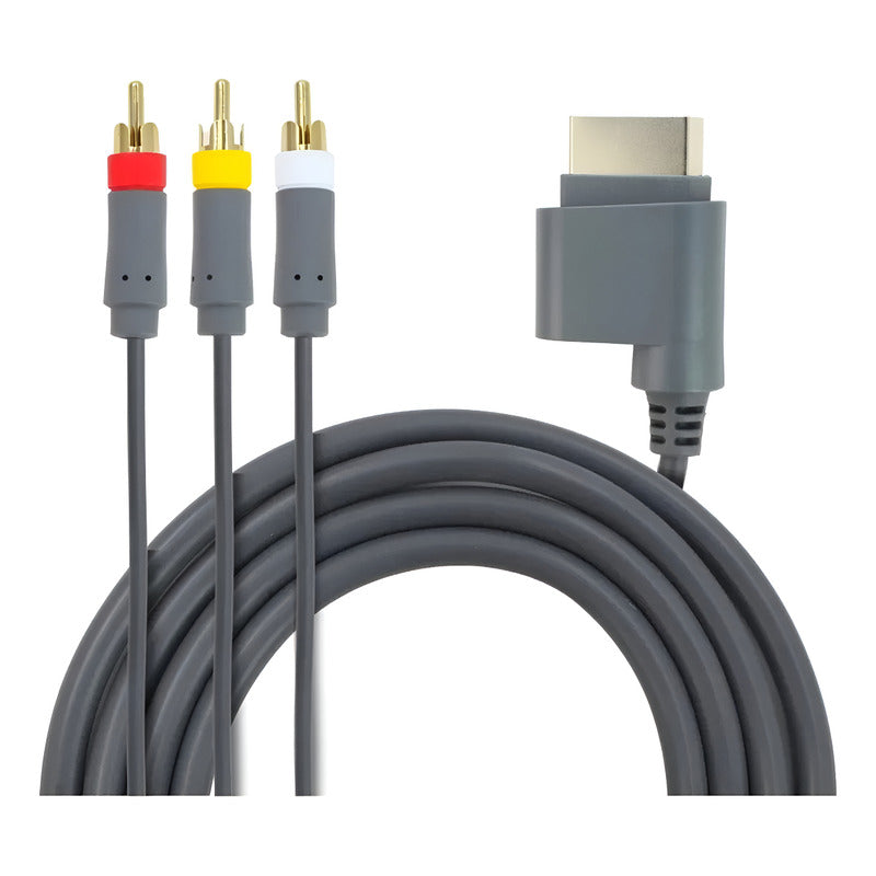 Cable Av Para Xbox 360 Audio Video Rca Compatible Xbox360