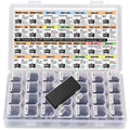 Set De 1400 Piezas Sot-23 Transistores Bjt Mosfet Diodos