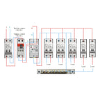 Switch Ats Transferencia Automatica Din 63a 220v Monofasico