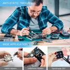 Kit Soldador De Estaño Eléctrico 60w Tipo Lápiz Temperatura Ajustable Genérica