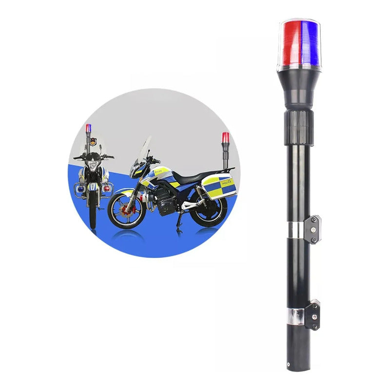 Baliza Led Policial Emergencia Moto 12v Rojo Azul Estrobo