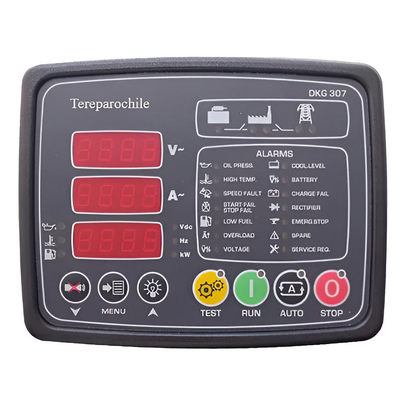 Panel O Modulo De Control Lcd Dkg-307 Genset Para Generador