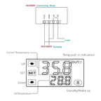 Termostato Control Digital Temperatura Frio Calor W3230 220v