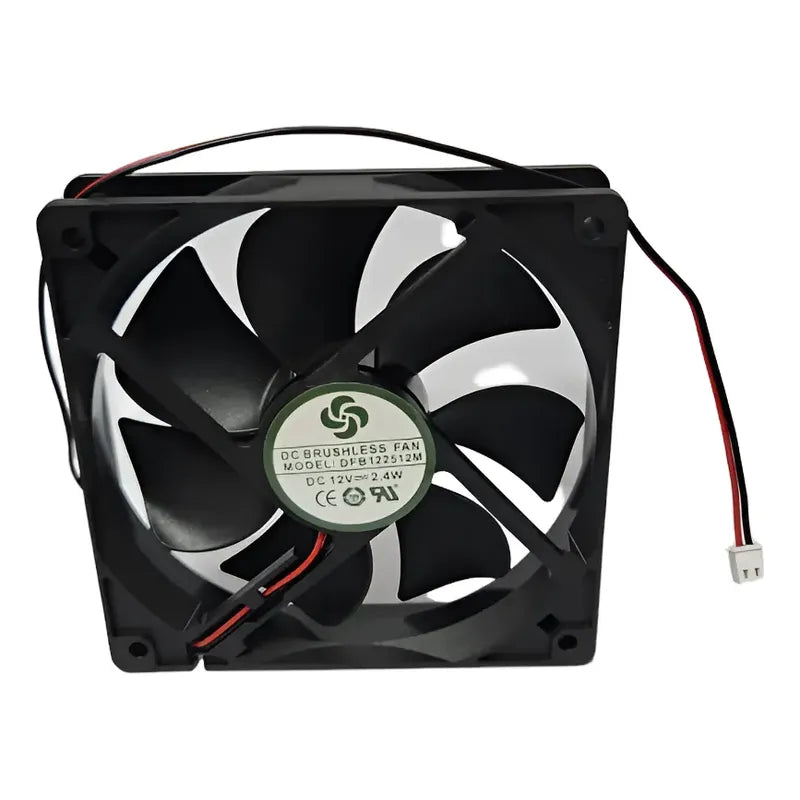 Ventilador Fan Cooler Dfb122512m Dc 12v 120x25mm 2 Pines Negro