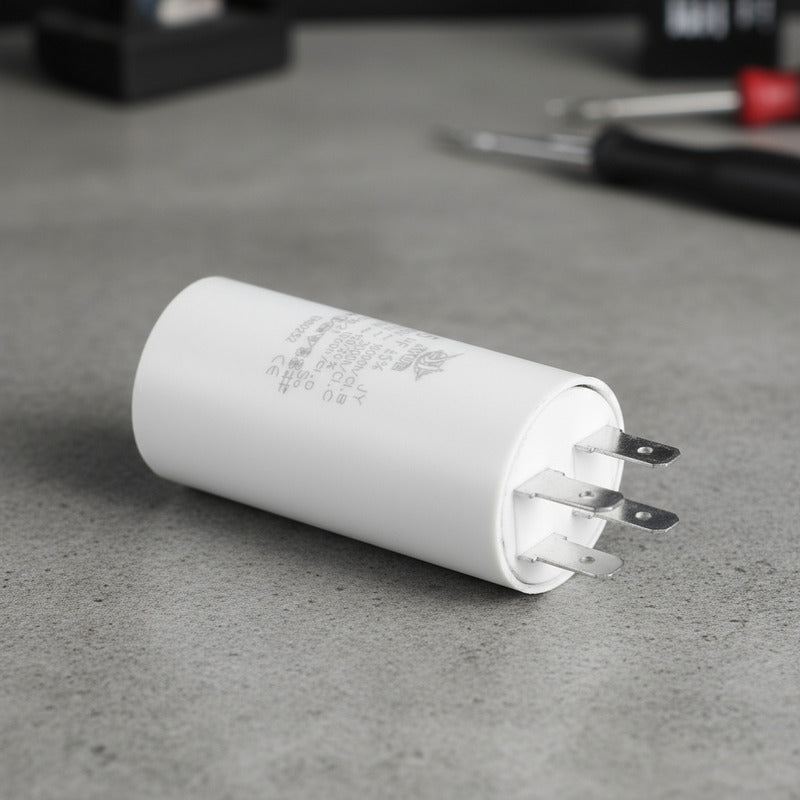 Condensador Capacitor Circular 5uf 400 500 450v Cbb60 Cbb65