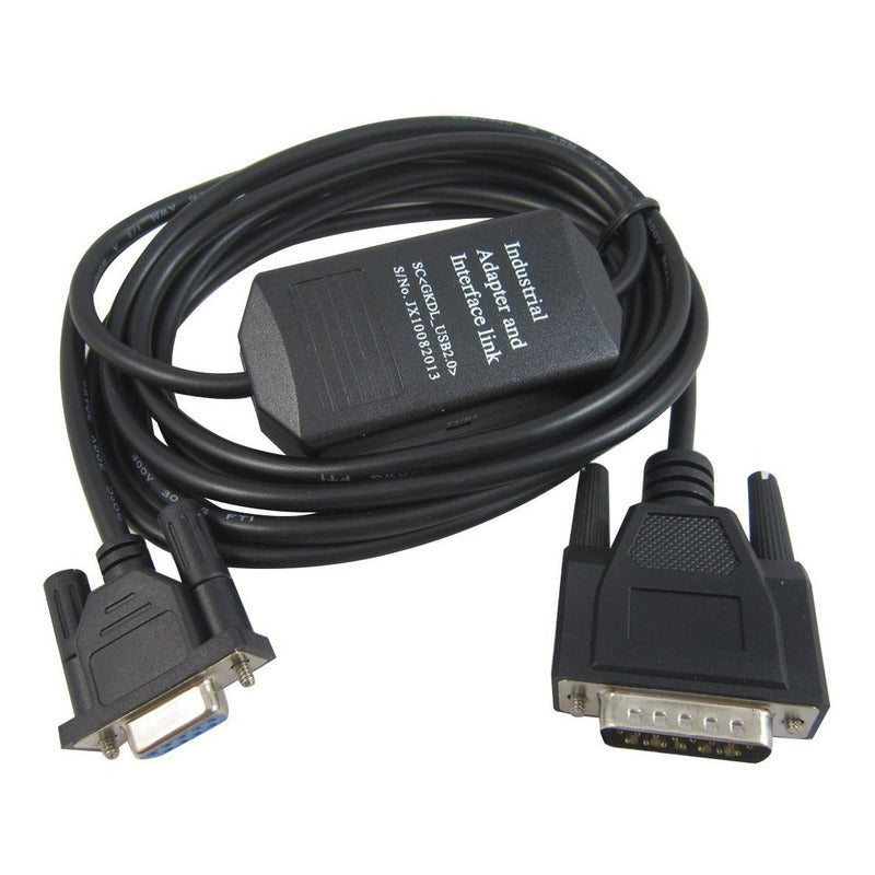 Cable Plc Pc-tty Db9 Db15 Para Siemens Simatic S5 Step 5