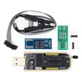 Ch341a Programador Usb Clip Pinza Dip-8 Ch341 Bios 24 25