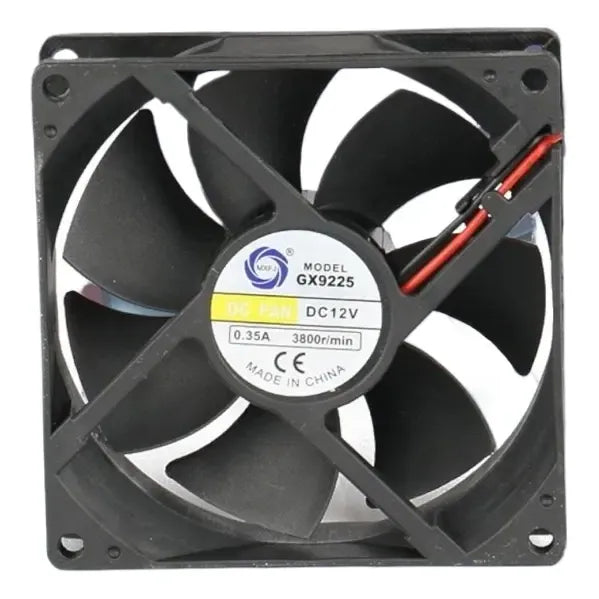 Ventilador Cooler Fan Soldadora 12v Gx9225 92mm X 25mm 9225