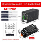 Rele Temporizador On Off Delay 220v Control Alternancia Lcd