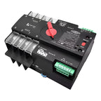 Interruptor Trifasico Ats 63a 220/380v Wifi Smart Ewelink Negro