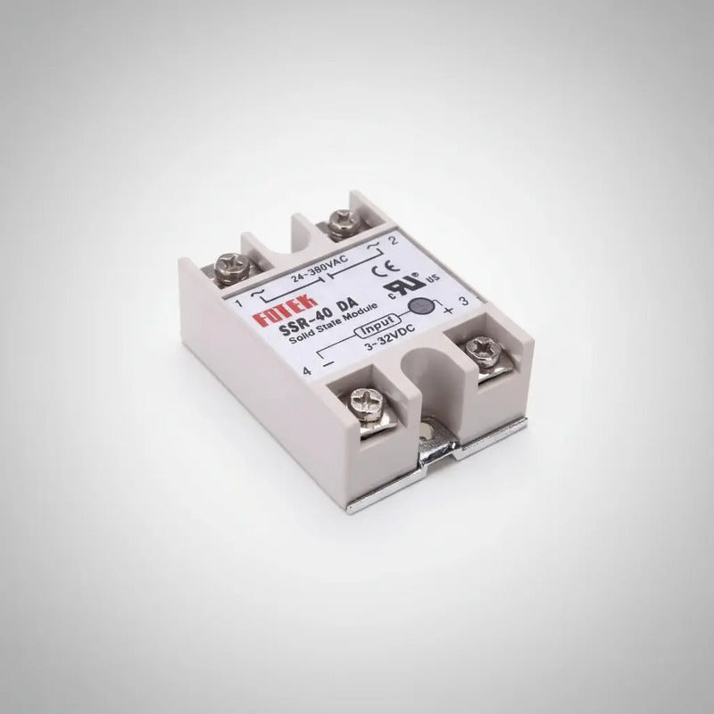 Rele Relay Estado Solido Ssr-40da 40amp 24 A 380v Ac 220v