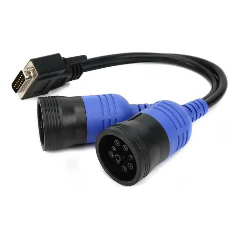 Adaptador Obdii 15 Pin A 6 Y 9 Pines J1939 J1708 Para Nexiq