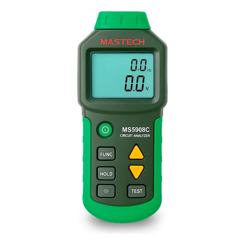 Tester Circuito Ms5908c Voltios Trms Ohm Hz Tiempo Respuesta Verde