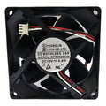 Ventilador Fan Dfb802512h 80x80x25mm 12v 4.4w 3 Pines Negro Negro