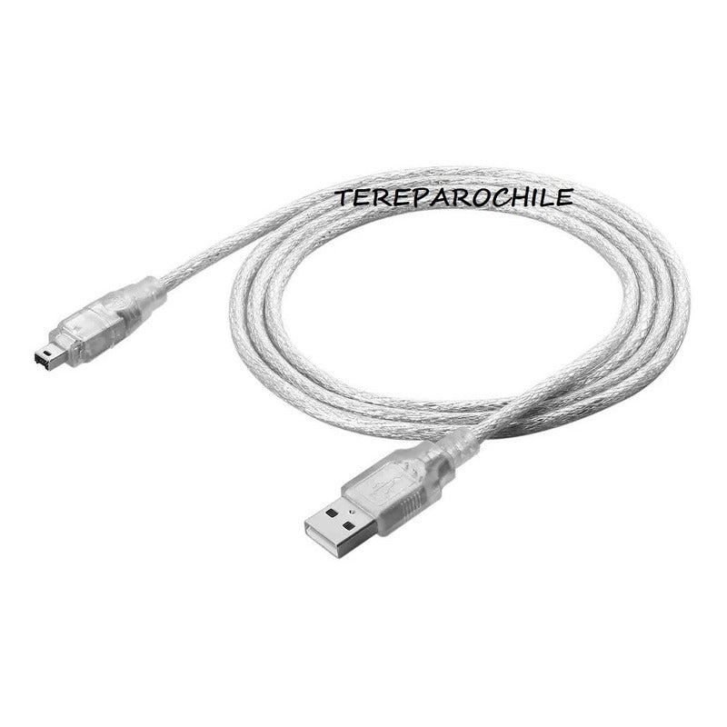 Cable Firewire Usb Ieee 1394 4 Pin Usb 1.2m Ilink Video