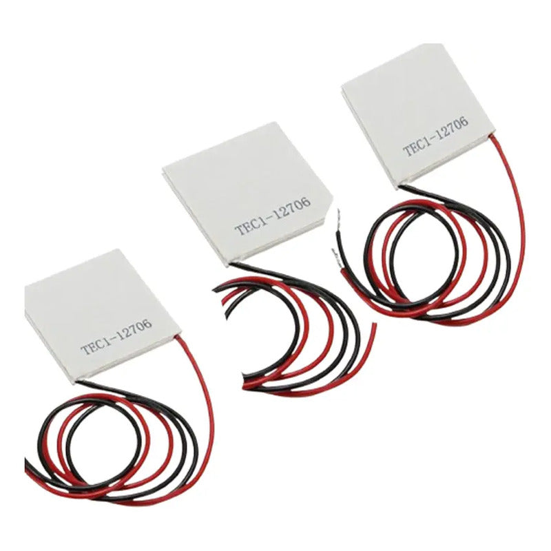 Pack 5 Celda Peltier Tec1-12706 12v 60w 12706 +pasta Termica
