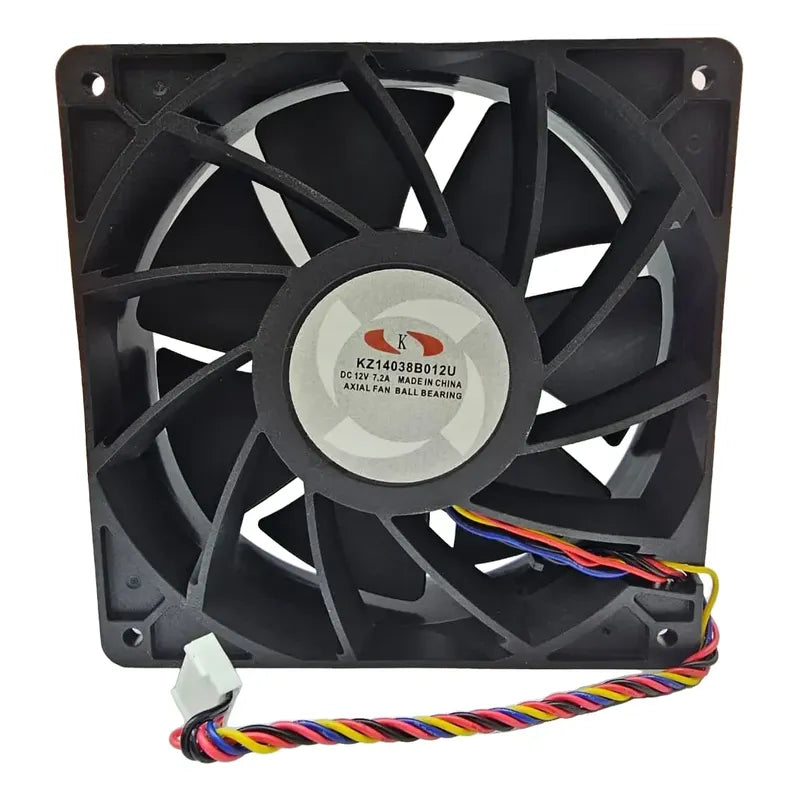 Ventilador Fan Cooler Kz14038b012u 12v 7.2a 140x38mm 6pin Negro
