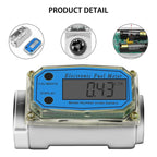 Medidor Liquidos Digital Flujometro Caudalimetro 1puLG K24