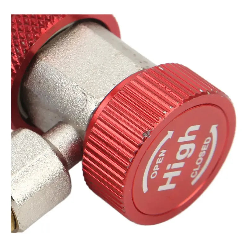 Llaves Acople Rápido Conector De Gas R134a Alta Baja Presion
