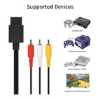 Cable Audio Video Compatible Supernintendo Nintendo 64 Snes